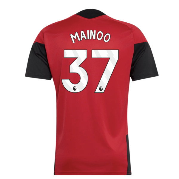 2026-2027 Man Utd Training Jersey (Red) (Mainoo 37)