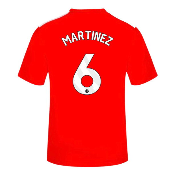 2026-2027 Manchester United Home FAN Shirt (Kids) (Martinez 6)