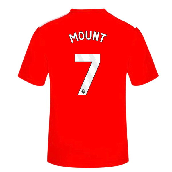 2026-2027 Manchester United Home FAN Shirt (Kids) (Mount 7)