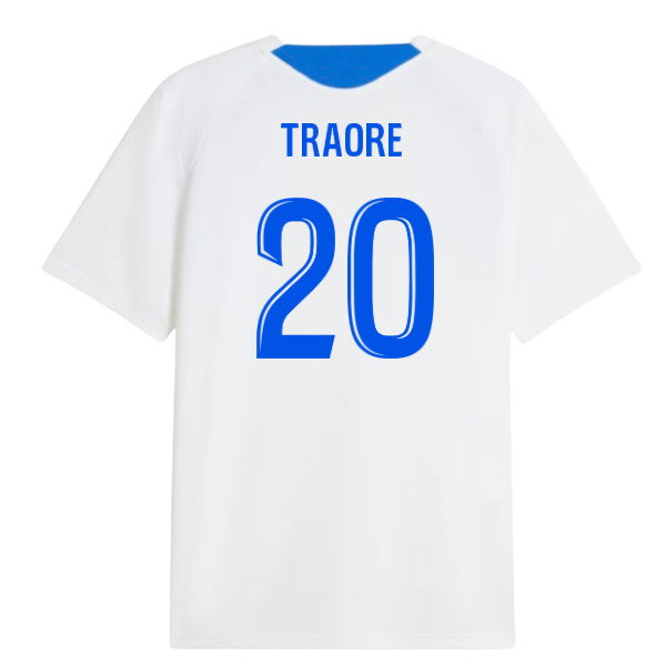2026-2027 Marseille Training Jersey (White) (Traore 20)