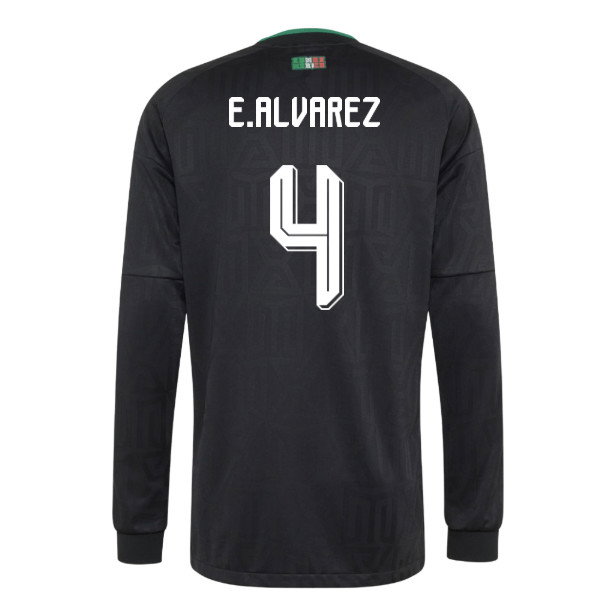 2026-2027 Mexico Authentic Long Sleeves Third Shirt (E.Alvarez 4)