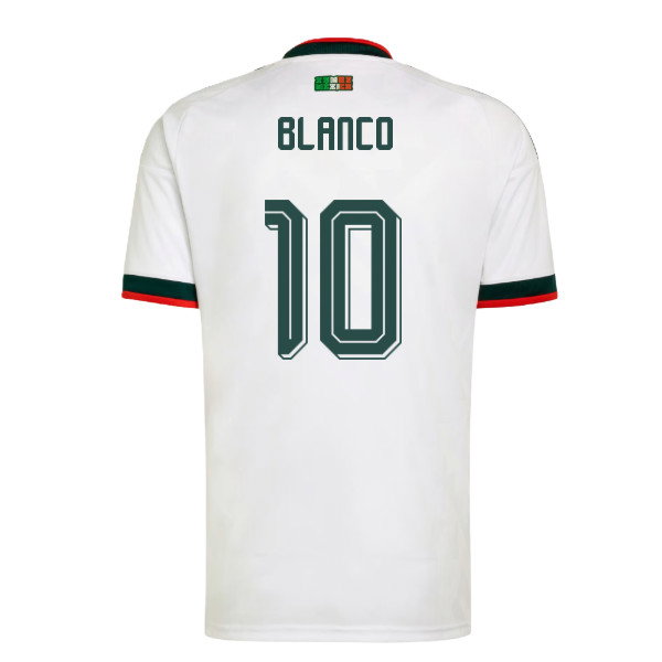 2026-2027 Mexico Away Shirt (Blanco 10)