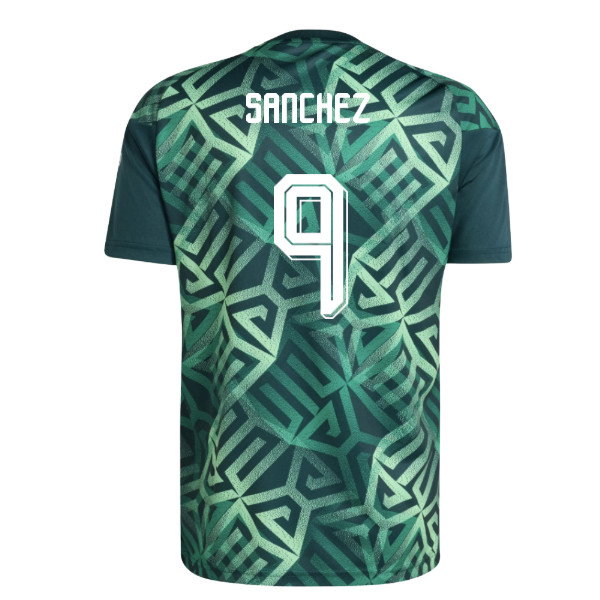 2026-2027 Mexico Home Pre-Match Shirt (Aurora Ivy) (Sanchez 9)