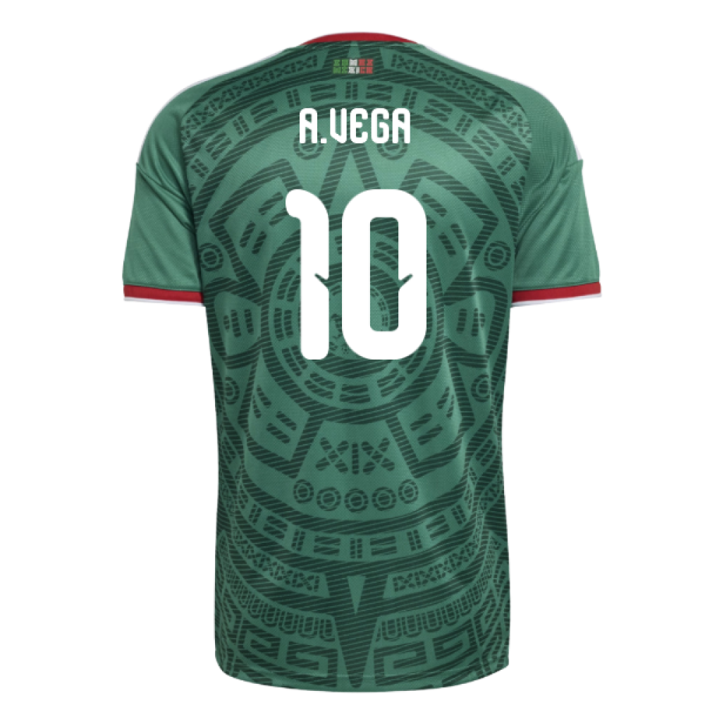 2026-2027 Mexico Home Shirt (A.Vega 10)