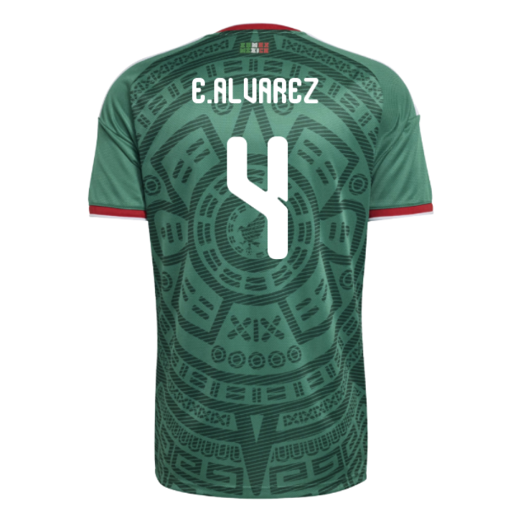 2026-2027 Mexico Home Shirt (E.Alvarez 4)