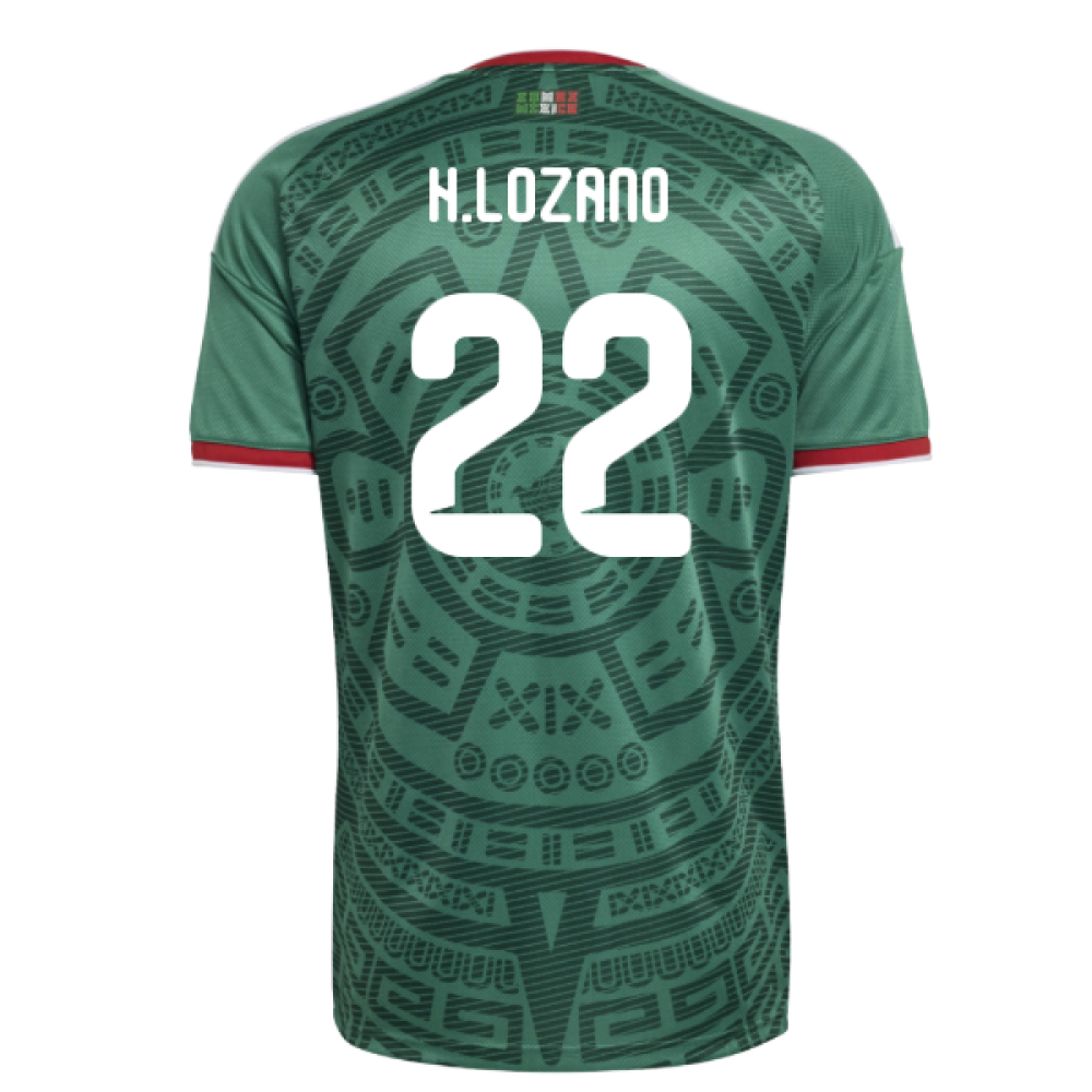 2026-2027 Mexico Home Shirt (H.Lozano 22)