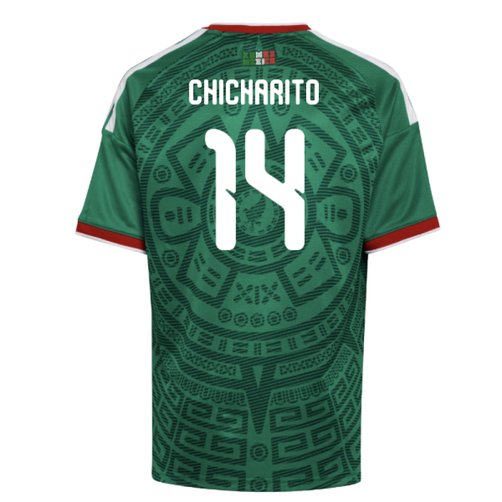 2026-2027 Mexico Home Shirt (Kids) (Chicharito 14)