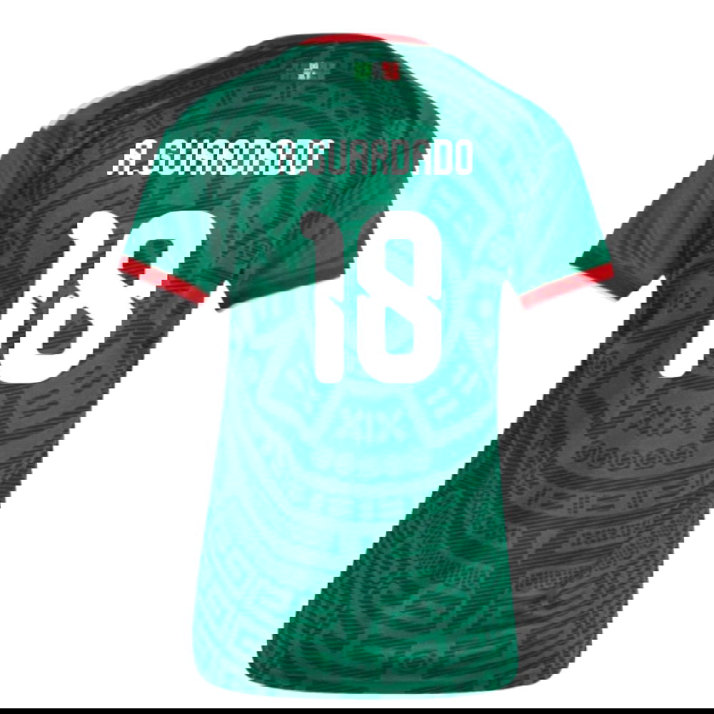 2026-2027 Mexico Home Shirt (Womens) (A.Guardado 18)