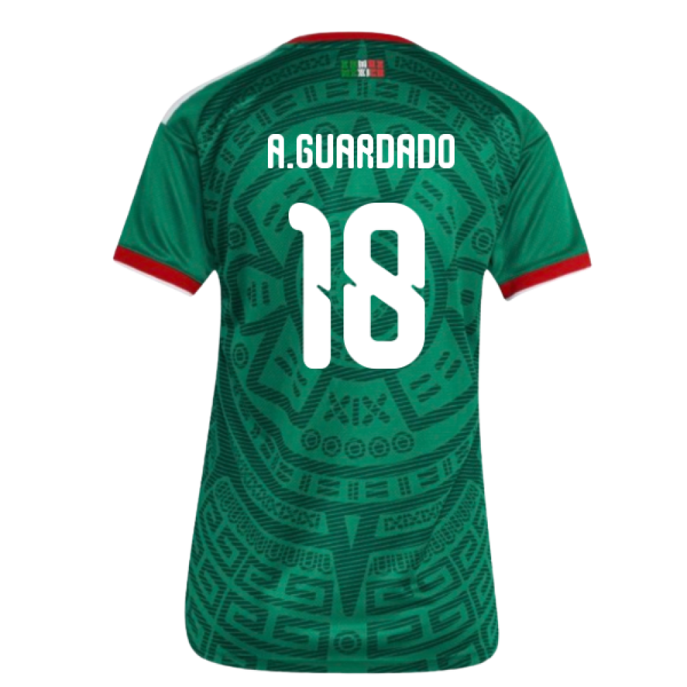 2026-2027 Mexico Home Shirt (Womens) (A.Guardado 18)