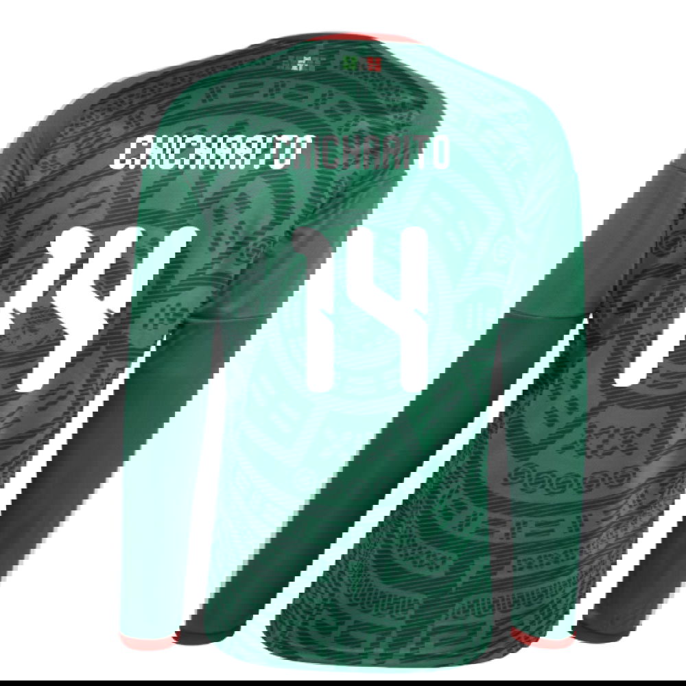 2026-2027 Mexico Long Sleeve Home Shirt (Chicharito 14)