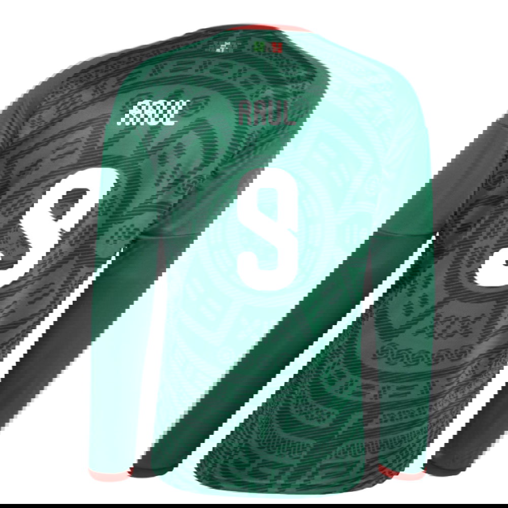 2026-2027 Mexico Long Sleeve Home Shirt (Raul 9)