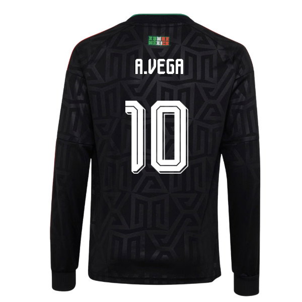 2026-2027 Mexico Third Long Sleeves Shirt (Kids) (A.Vega 10)