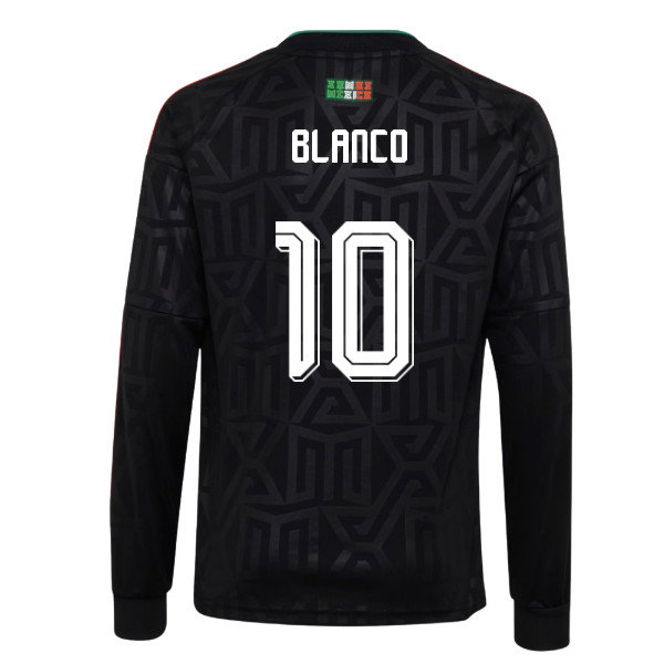 2026-2027 Mexico Third Long Sleeves Shirt (Kids) (Blanco 10)