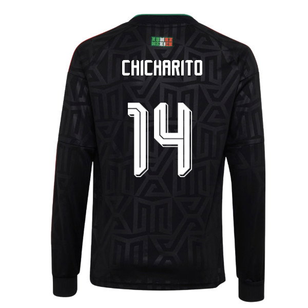 2026-2027 Mexico Third Long Sleeves Shirt (Kids) (Chicharito 14)