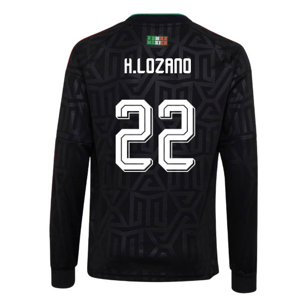 2026-2027 Mexico Third Long Sleeves Shirt (Kids) (H.Lozano 22)