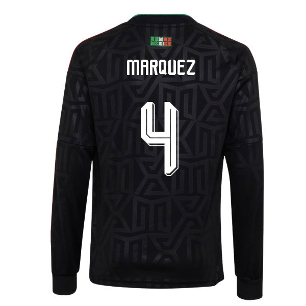 2026-2027 Mexico Third Long Sleeves Shirt (Kids) (Marquez 4)