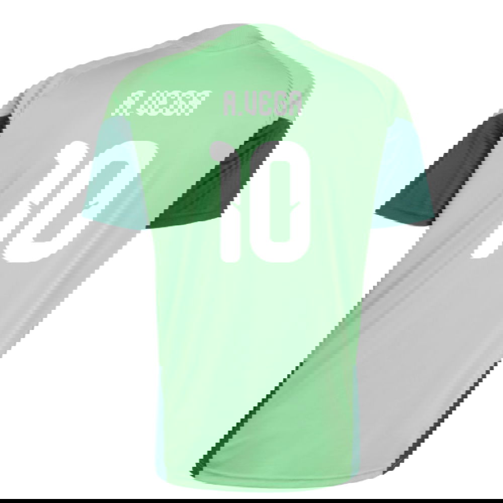 2026-2027 Mexico Training Jersey (Semi Flash Green) (A.Vega 10)