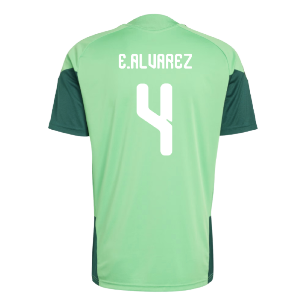 2026-2027 Mexico Training Jersey (Semi Flash Green) (E.Alvarez 4)