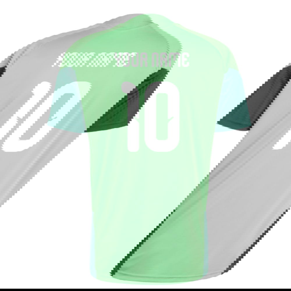 2026-2027 Mexico Training Jersey (Semi Flash Green) (Your Name)