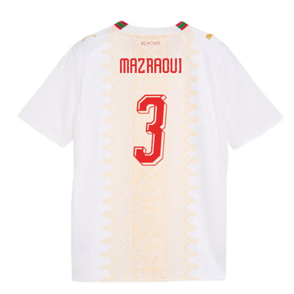 2026-2027 Morocco Away Shirt (Kids) (Mazraoui 3)