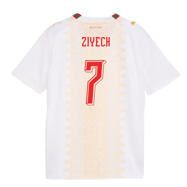 2026-2027 Morocco Away Shirt (Kids) (Ziyech 7)