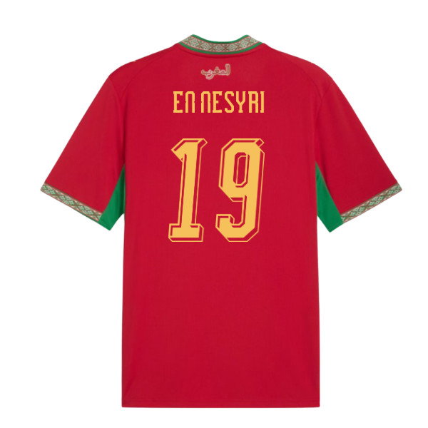 2026-2027 Morocco Home Shirt (En Nesyri 19)
