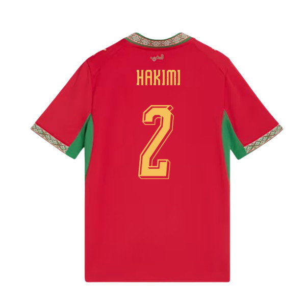 2026-2027 Morocco Home Shirt (Kids) (Hakimi 2)