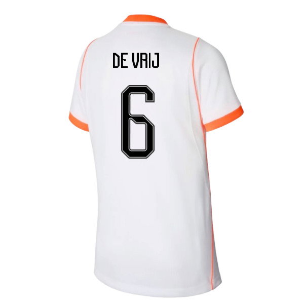 2026-2027 Netherlands Away Shirt (Kids) (De Vrij 6)