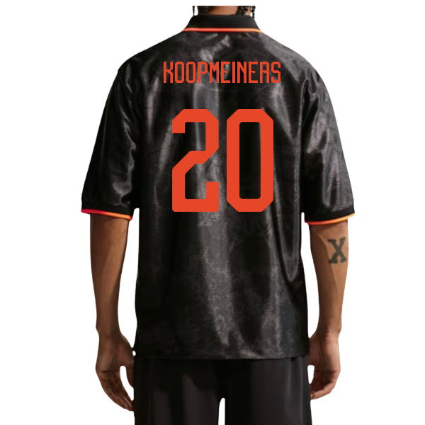 2026-2027 Netherlands Dri-Fit Energy Shirt (Black) (Koopmeiners 20)
