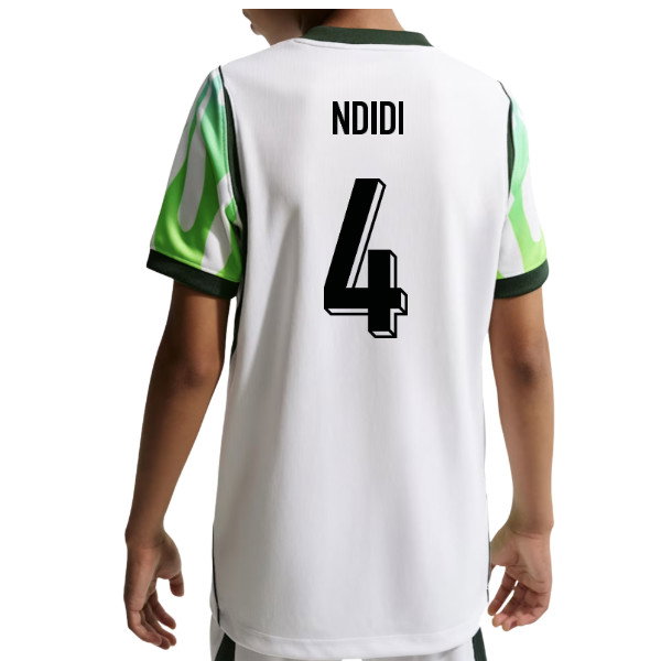 2026-2027 Nigeria Away Shirt (Kids) (Ndidi 4)