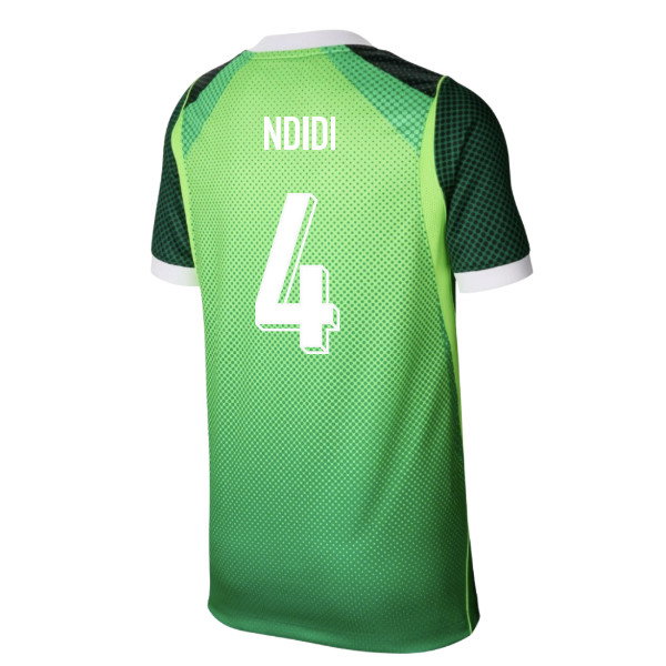 2026-2027 Nigeria Home Shirt (Kids) (Ndidi 4)