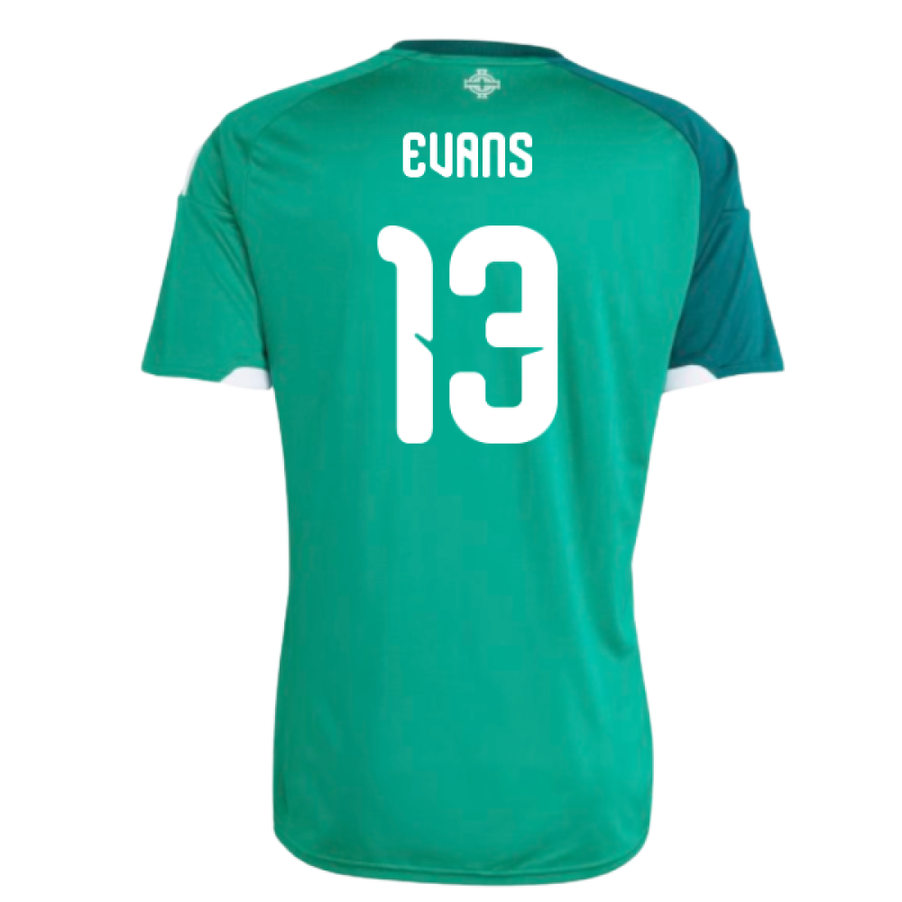 2026-2027 Northern Ireland Home Shirt (Evans 13)
