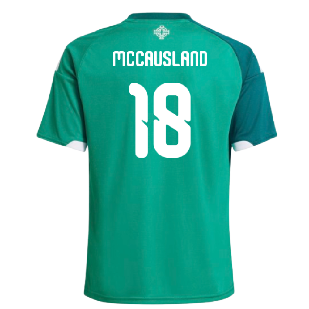2026-2027 Northern Ireland Home Shirt (Kids) (McCausland 18)