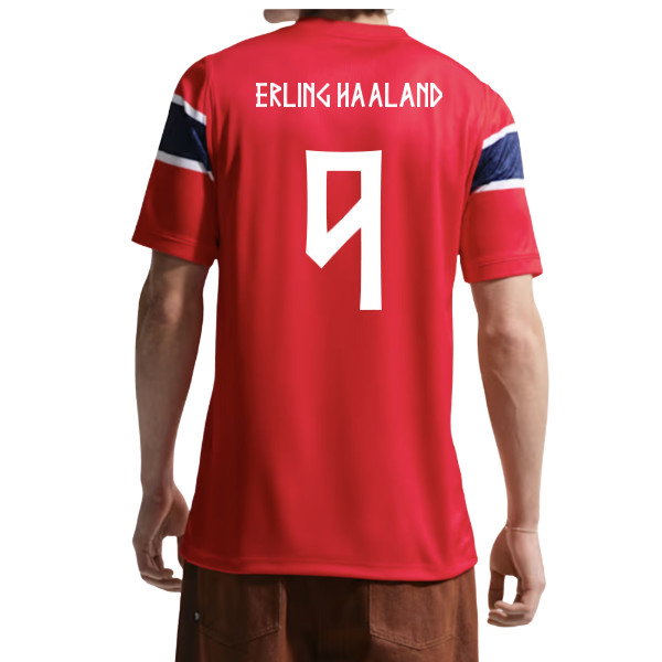 2026-2027 Norway Home Shirt (Erling Haaland 9)