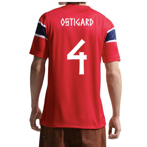 2026-2027 Norway Home Shirt (Ostigard 4)