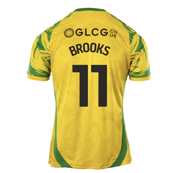 2026-2027 Norwich City Home Shirt (Brooks 11)