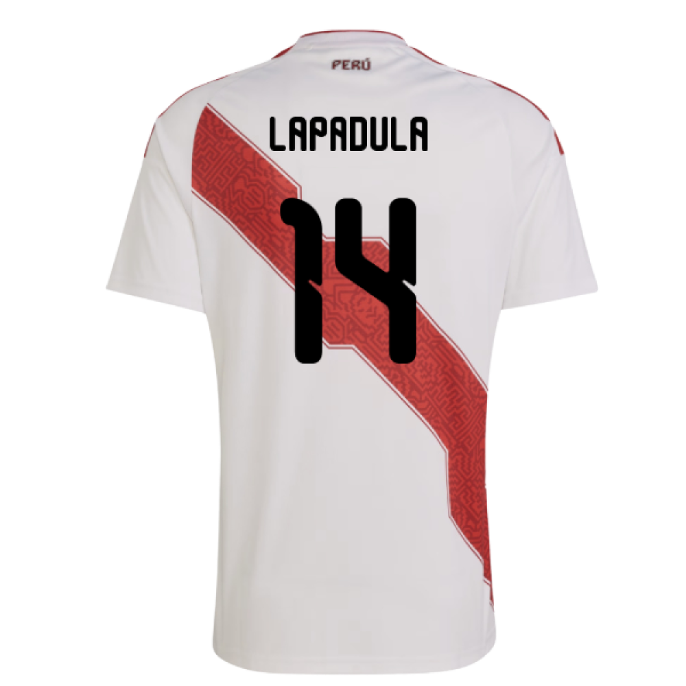 2026-2027 Peru Home Shirt (Lapadula 14)