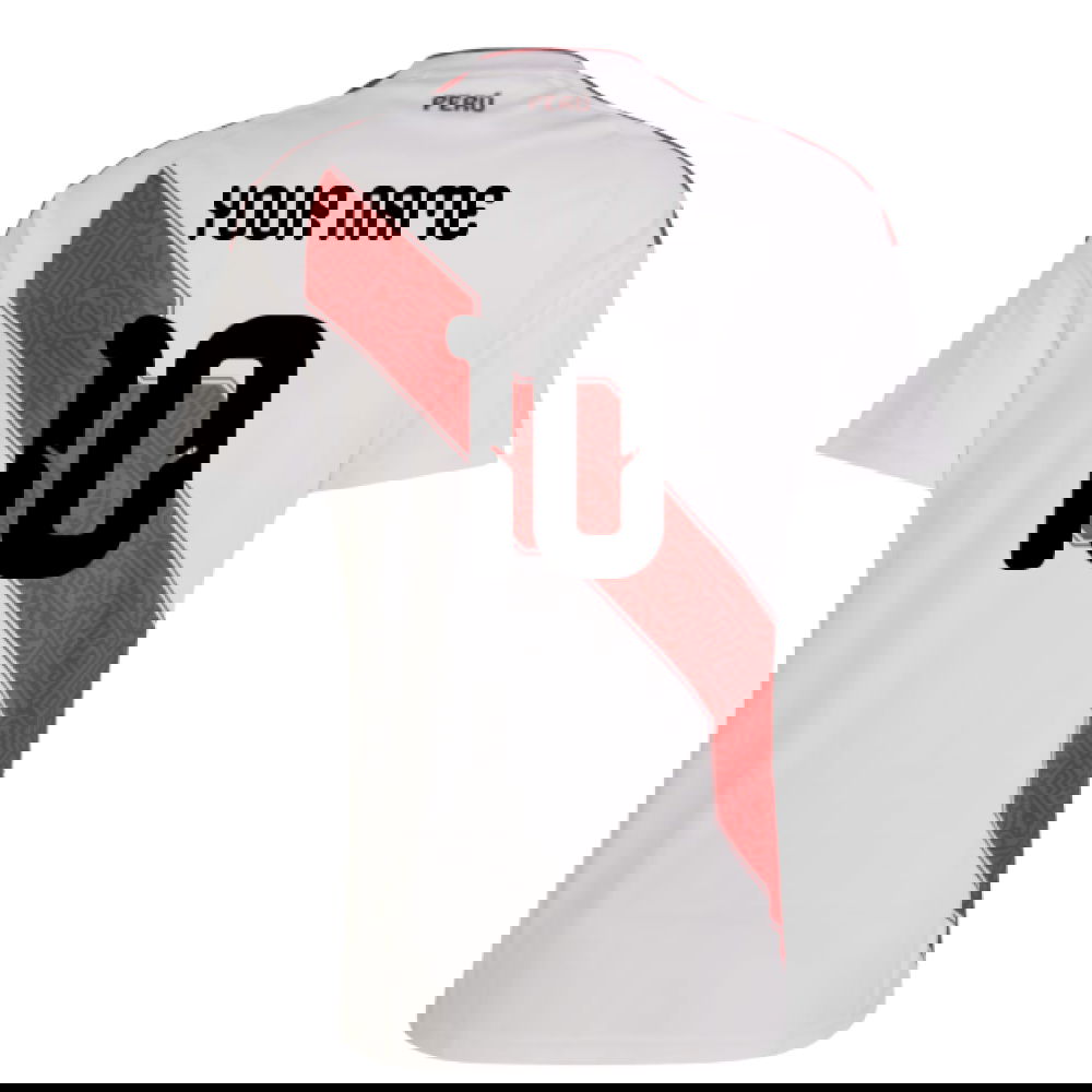 2026-2027 Peru Home Shirt (Your Name)