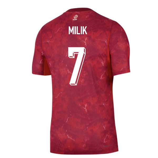 2026-2027 Poland Authentic Away Shirt (Milik 7)