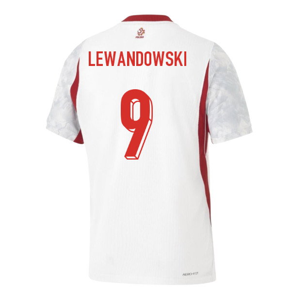 2026-2027 Poland Authentic Home Shirt (Lewandowski 9)