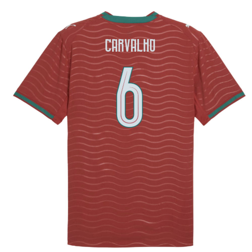 2026-2027 Portugal Authentic Home Shirt (Carvalho 6)