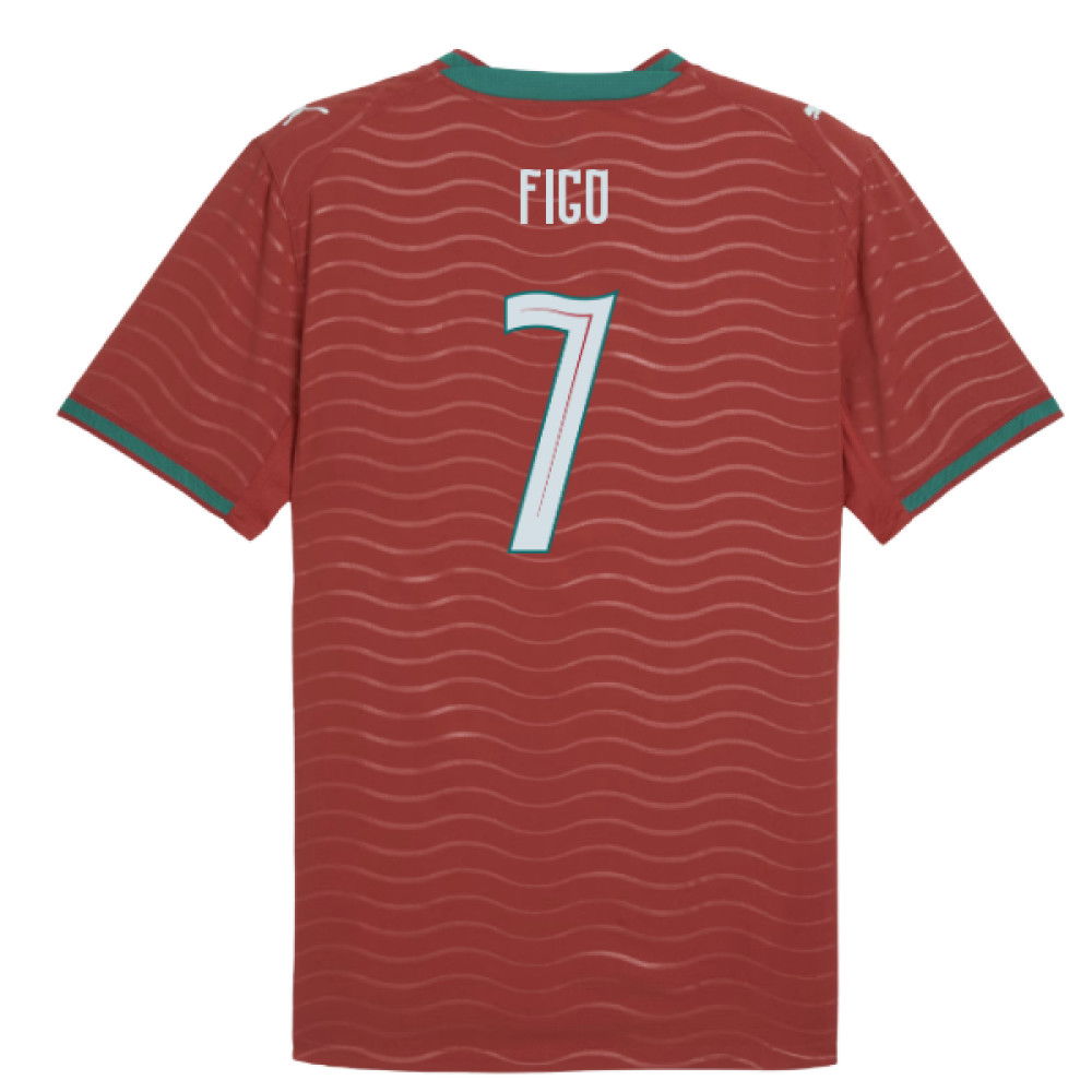 2026-2027 Portugal Authentic Home Shirt (Figo 7)