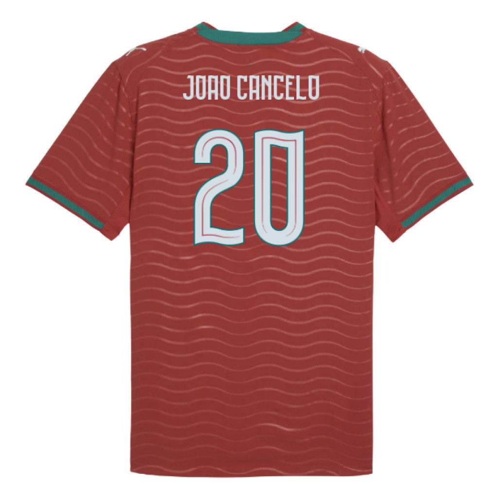 2026-2027 Portugal Authentic Home Shirt (Joao Cancelo 20)