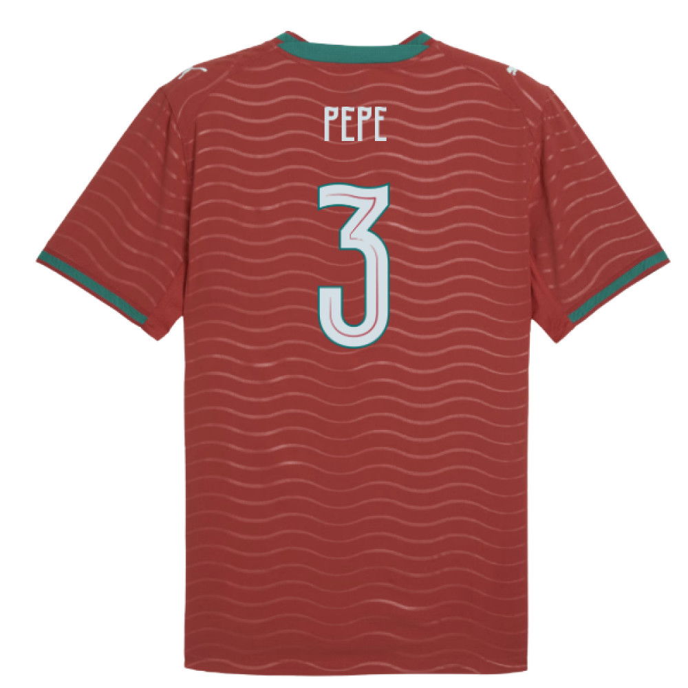 2026-2027 Portugal Authentic Home Shirt (Pepe 3)