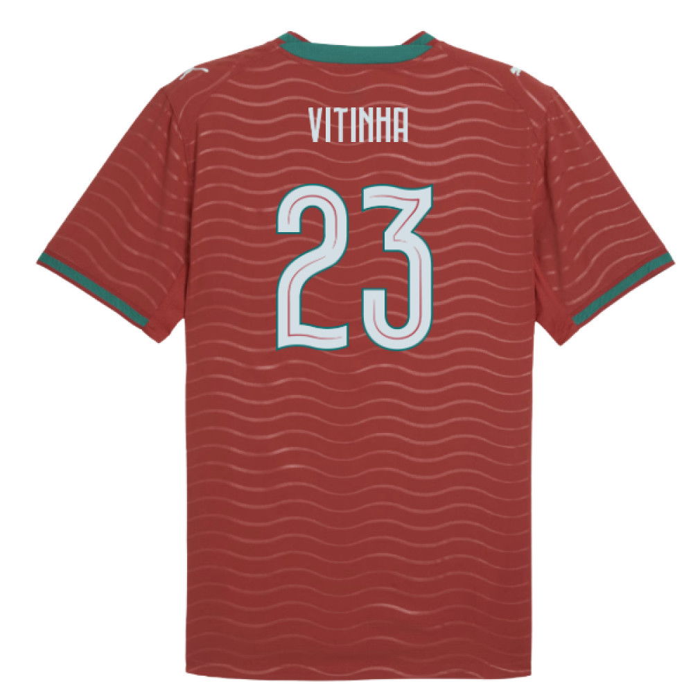 2026-2027 Portugal Authentic Home Shirt (Vitinha 23)