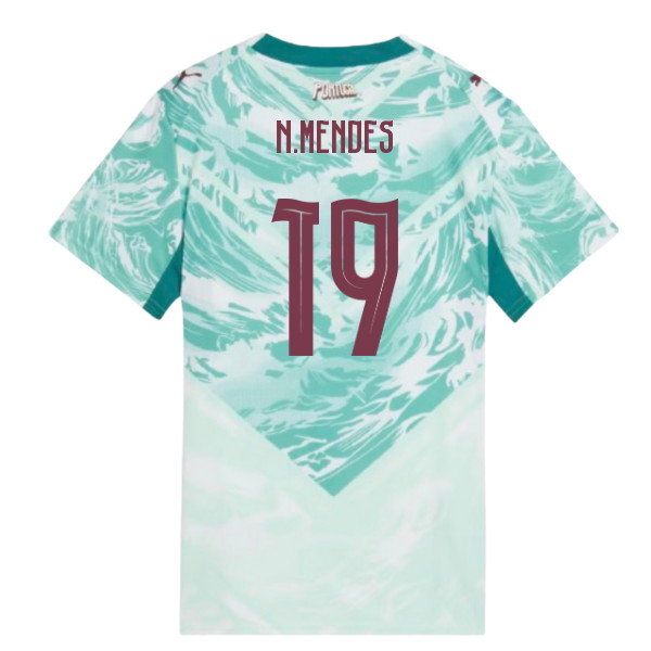 2026-2027 Portugal Away Shirt (Womens) (N.Mendes 19)