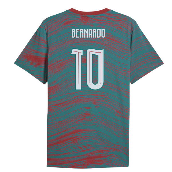 2026-2027 Portugal FtblCulture Tee AOP (Red) (Bernardo 10)