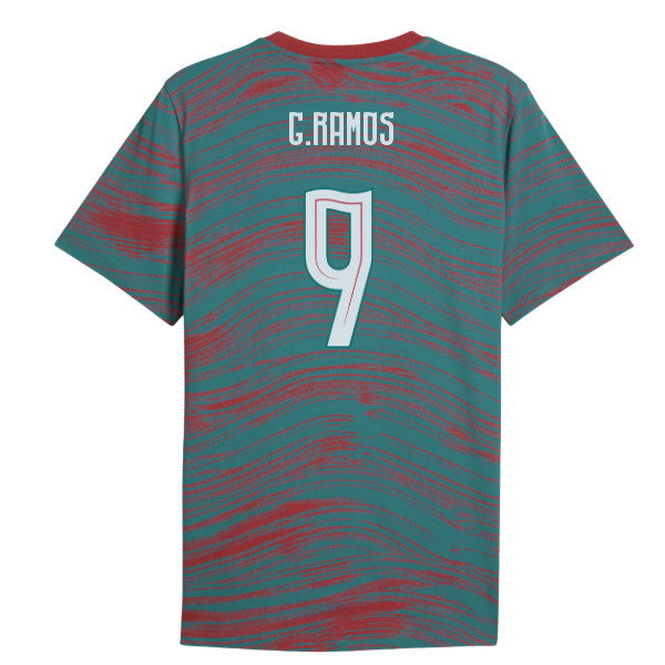 2026-2027 Portugal FtblCulture Tee AOP (Red) (G.Ramos 9)