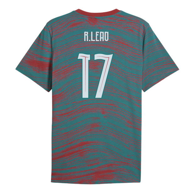 2026-2027 Portugal FtblCulture Tee AOP (Red) (R.Leao 17)