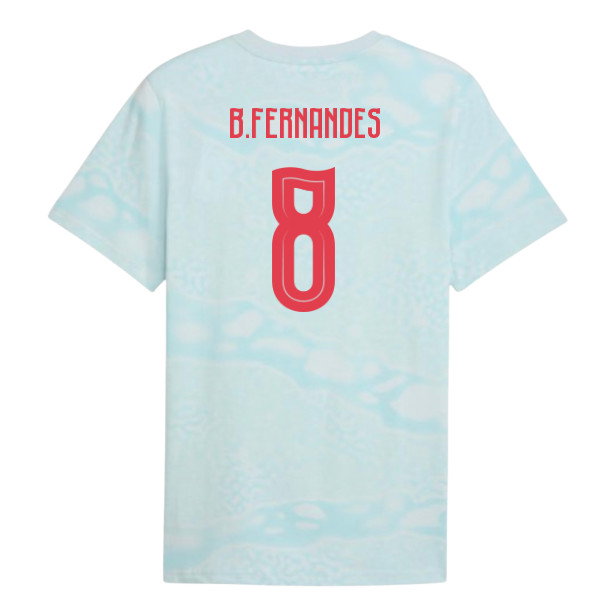 2026-2027 Portugal FtblCulture Tee AOP (Sea Glass) (B.Fernandes 8)